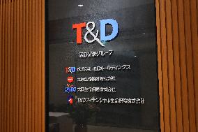 T&D Holdings signboard and logo